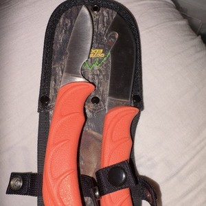 Outdoor Edge Game Processing Set Skinner & Caper 420 Stainless Steel Orange