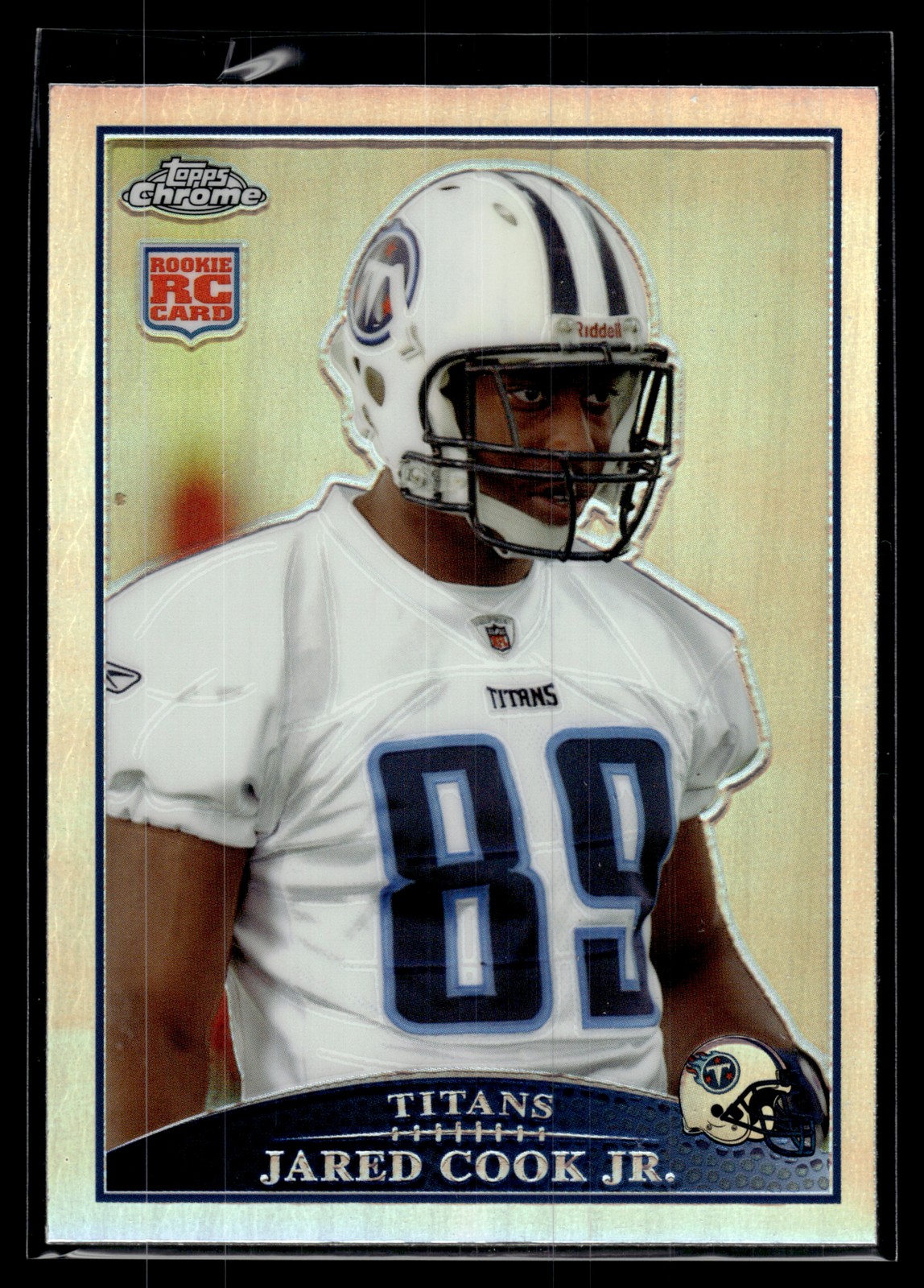 Jared Cook 2009 Topps Chrome Refractor Card #TC158