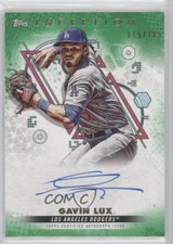 2022 Inception Base Rookie and Emerging Stars Green 115/125 Gavin Lux Auto 7ut
