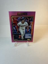 2025 Topps Archives - 2005 Topps Willy Adames #273 Pink Foilboard