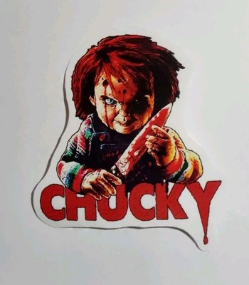 Chucky Childs Play Sticker Neu