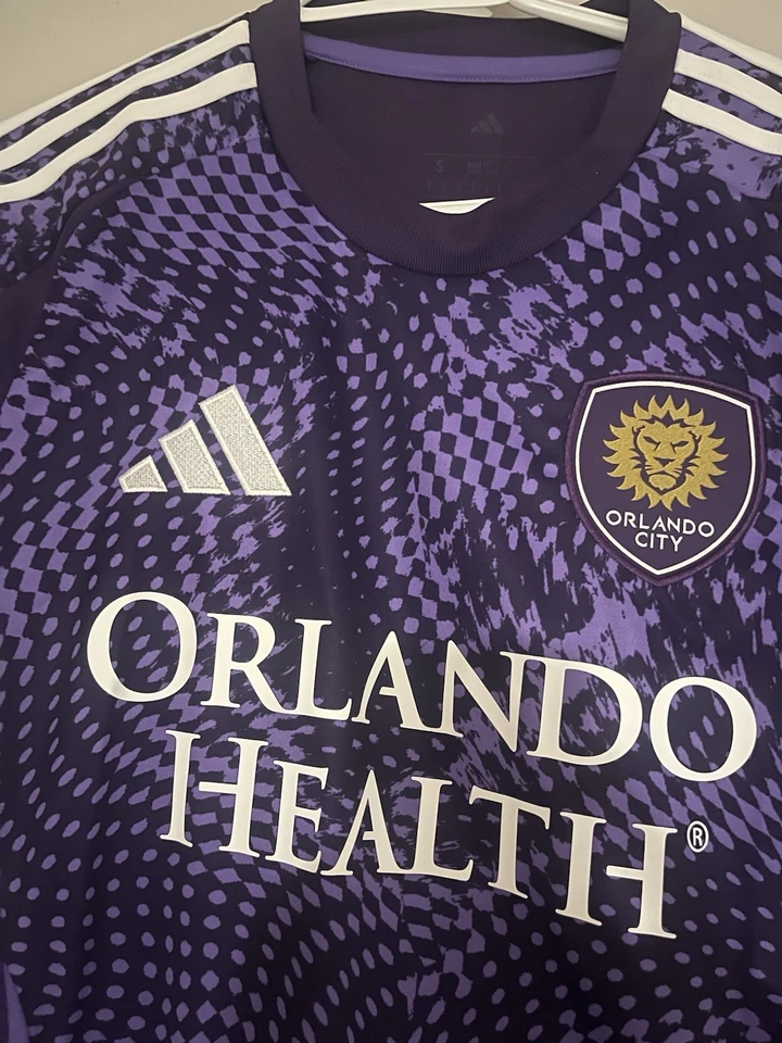 Camiseta Orlando City Sc Home con licencia oficial, fútbol, deportes, juegos, talla S Foto 3 de 4