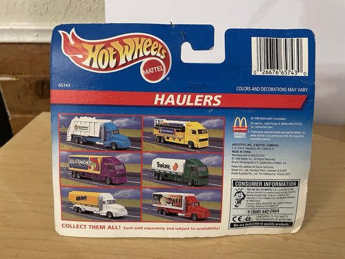 Hot Wheels Haulers 8 Stück 1996 McDonald’s Good & Plenty Jolly Rancher Tropican - Bild 11 von 17