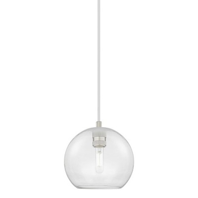 Innovations Lighting 434-1P-8-8 Crown Point Pendant Crown Point - Nickel