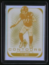 2025 Panini Phoenix #27 T.J. Watt Contours