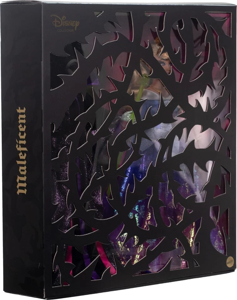 Disney Princess Collector Maleficent & Aurora Fashion Doll Set Mattel SEALED NEW - Image 2 of 4