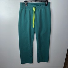 Figs Livingston High-Rise Straight-Leg Scrub Pants Size Small