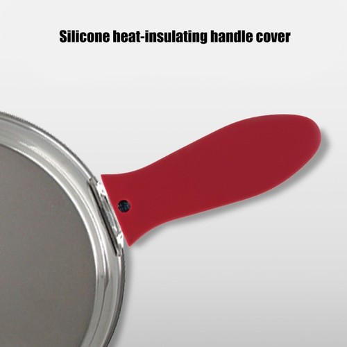 2Pcs Extra Thick Silicone Hot Handle Covers For Cooking Pot Pan Dishwasher Safe - Picture 4 of 8