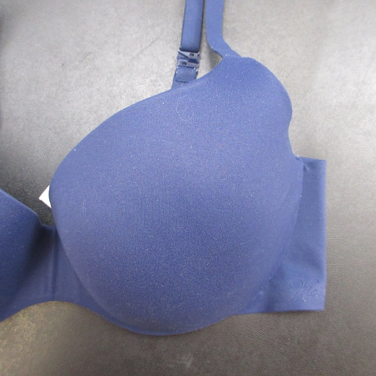 Victoria's Secret Bra Women's Blue 32DD/E70 Lined Demi Underwire Adjustable View 4