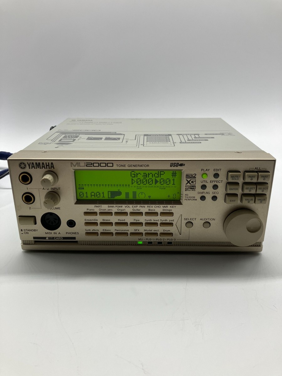 YAMAHA MU2000 ヤマハ　 TONEGENERATOR Yamaha MU2000 Tone Generator for sale online | eBay