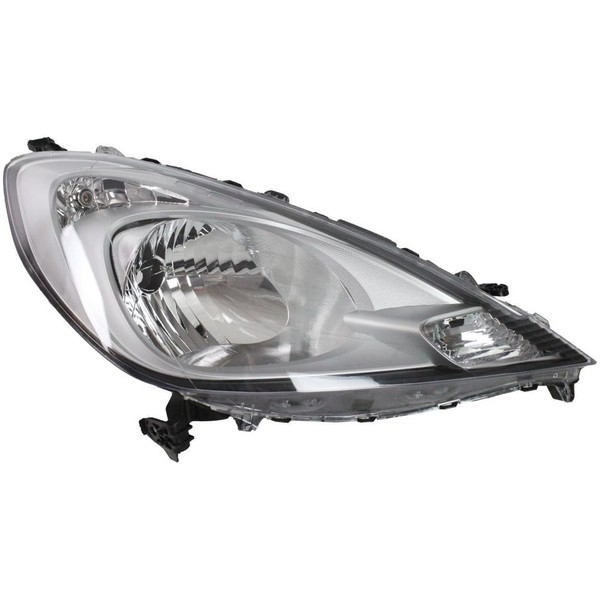 Halogen Scheinwerfer Frontscheinwerfer Rechts H4 Chrom FüR Honda Jazz III-image