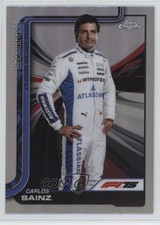 2025 Topps Chrome Formula 1 F1 Drivers Refractor Carlos Sainz Jr #18 13ql