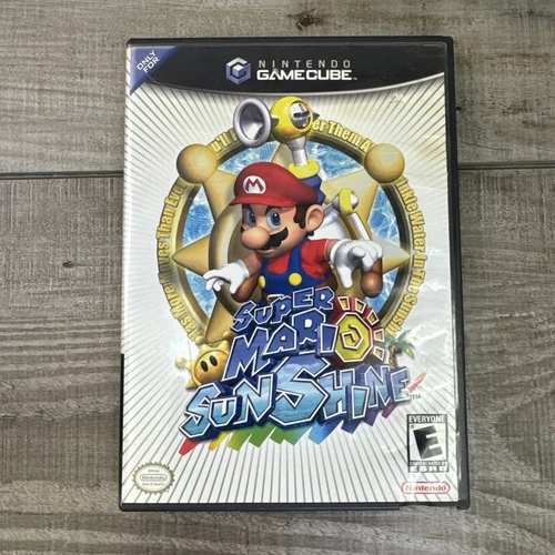 Super Mario Sunshine Nintendo GameCube OEM Case
