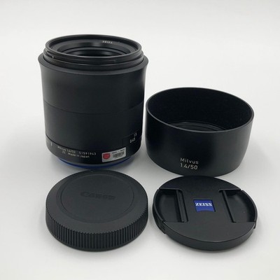 Carl Zeiss Planar Milvus 50mm f/1.4 Lens For Canon EF Excellent