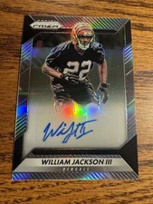 2016 Panini Prizm William Jackson III Rookie Autograph Cincinnati Bengals
