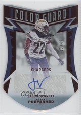 2016 Panini Preferred Color Guard 13/49 Jason Verrett #230 Auto 0af