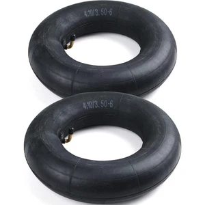 4.10/3.50-6 2/Pack pneus Tubes intérieurs avec robinet en métal pour