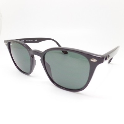 Ray Ban 4258 601/71 50 Black Green New Authentic Sunglasses