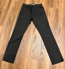 Joe's Jeans - Slim, Straight - Stretch Black Men's 30 x 31