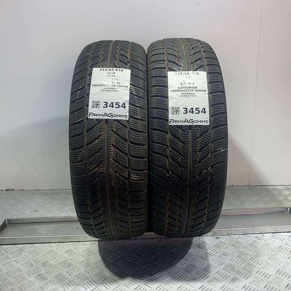 Gomme Usate 215 65 R16 98H Goodride Snowmaster SW608 93% Invernali