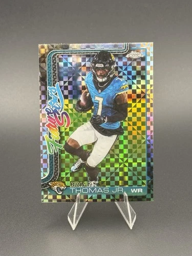 2025 Topps Chrome Brian Thomas Jr. Base (RAW)