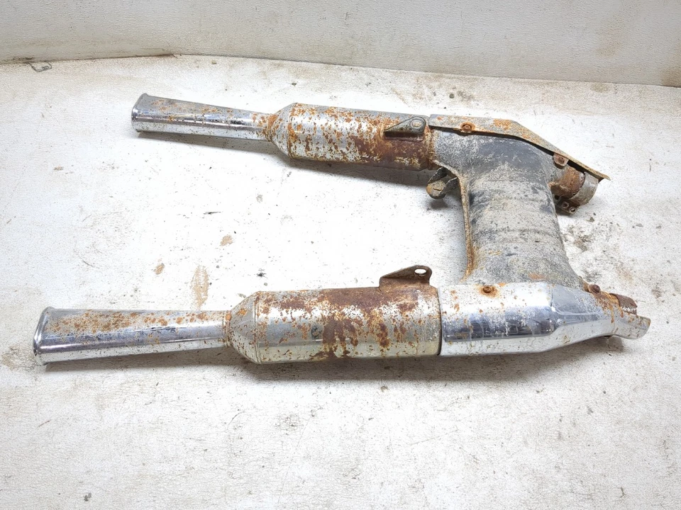 Latas silenciador silenciador escape Honda Goldwing Aspencade GL1200 84-87 Foto 3 de 4