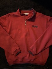 Vintage Carnival Cruise Embroidered Mens S/M Sweatshirt 1/4 Zip Up