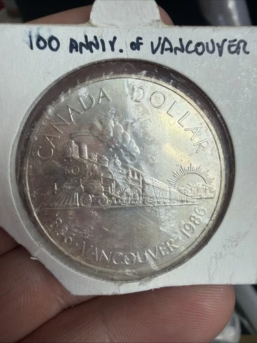 1986 Canada Silver Dollar (1971-Present) — photo from the most recent tracked eBay sale