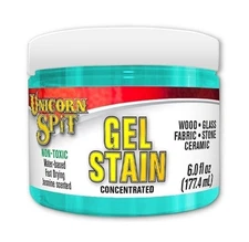 Unicorn Spit 5772006 6.0 fl oz. Concentrated Jasmine Scented Stain Gel, Zia Teal