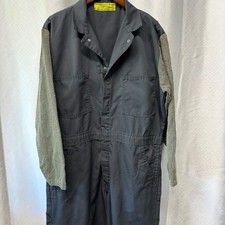 VTG Universal Overalls BI-SWING COVERALLS L Union made USA FR welder sleeves