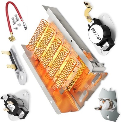 Dryer Heating Element For Whirlpool LER7646EQ0 LER6620PQ0 WED4815EW0