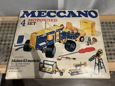 Meccano Vintage 4m Motorized Construction Set