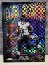 2025 Topps Chrome Football - Lamar Jackson All-Chrome X-Fractor #ACT-1 🔥🔥