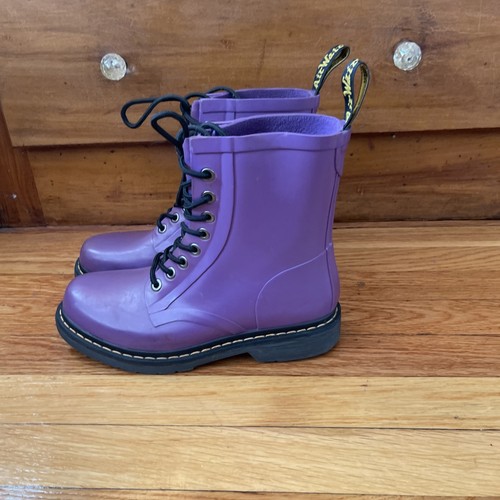 Dr Martens Drench Wellington Rain Boots Festival Wellies Women’s Size 9 - Picture 3 of 20