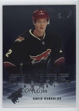 2011-12 SPx Finite Rookies 153/249 David Rundblad #F25 3y4