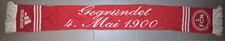 1. FC Nürnberg Schal / GEGRÜNDET 4.MAI 1900 / Sponsor adidas /