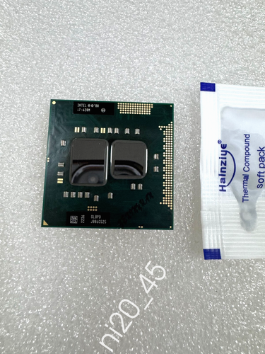 Intel Core i7-620M SLBPD SLBTQ 2.66 GHz 4M Dual Core Laptop Processor Socket G1 - Picture 2 of 6