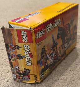 Lego Castle System Medieval Knights 6105  Box and Brochures ONLY 