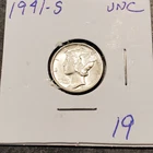 1941-S  MERCURY DIME BU-UNC  #19