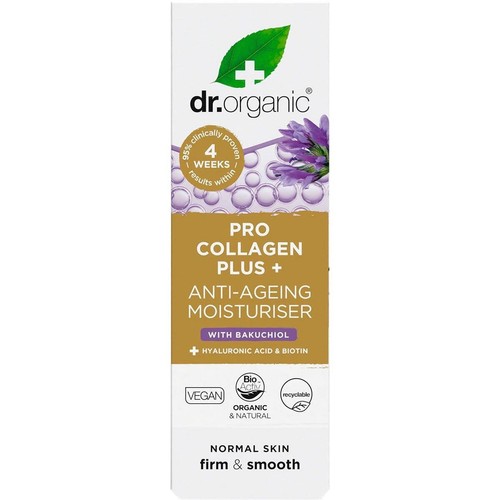 Crema hidratante antienvejecimiento DR ORGANIC Pro Collagen Plus+ Bakuchiol 50 ml 1,7 fl oz - Imagen 4 de 5