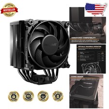 High-Performance Dark Rock 5 CPU Air Cooler: 6 Copper Heat Pipes, Low Noise