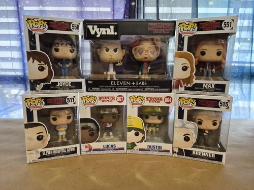 Stranger Things Funko Pop Collector Lot (8) – SOLD AS SET