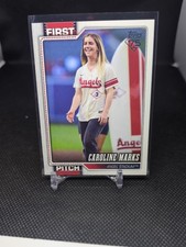 2026 Topps Series 1 - Caroline Marks #FP-3 - First Pitch
