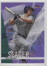 2017 Topps Finest Purple Refractor 88/250 Kyle Seager #59 1u6