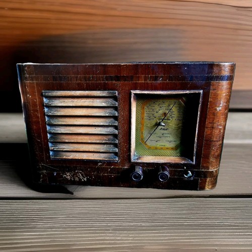 Pilot 'Little Maestro' Compact Vintage Valve Radio Wireless 1937 - Picture 24 of 24