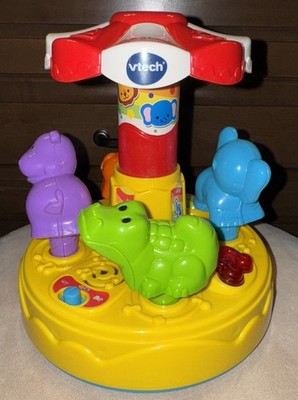 VTech Spin & Learn Color Carousel   Lights & Sound Educational Numbers & Music
