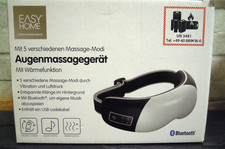 Easy Home Augen Massagegerät Bluetooth USB Wärme Vibration Luftdruck Musik