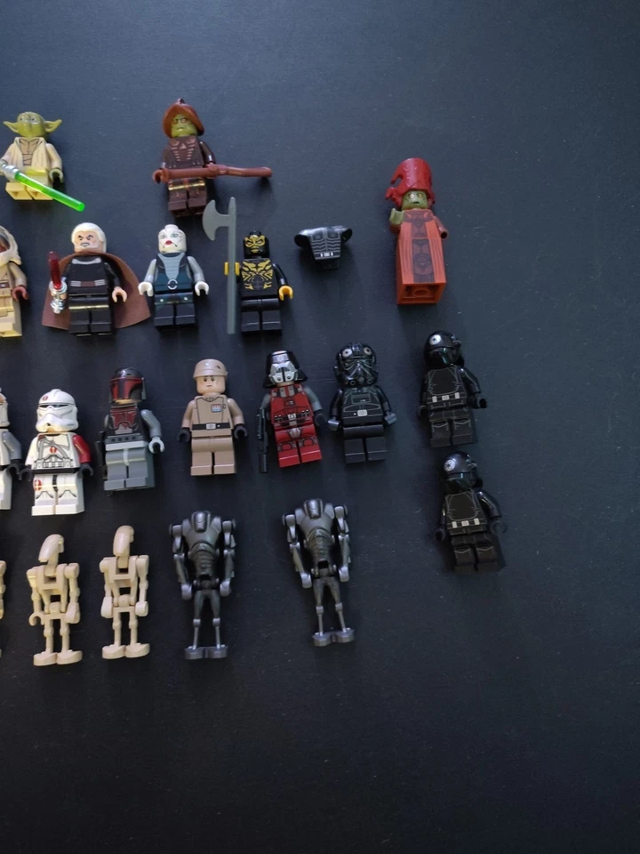 Star Wars: Lote de minifiguras Lego con clones, Siths, Jedi, ¡y más! Foto 4 de 4