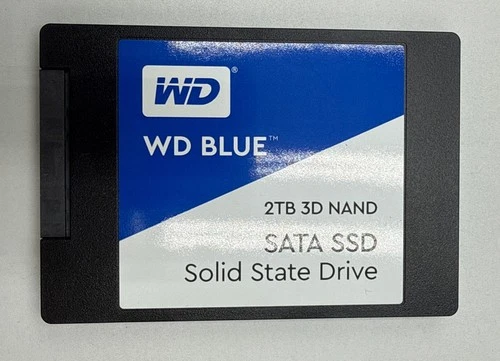 Western Digital WD 2TB 2.5" WD Blue 3D NAND SSD - WDS200T2B0A *100% health*