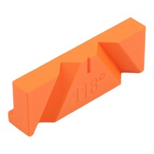 Jig for Precise Drill Bit Edge Sharpening at 118 and 135 Degree Angles